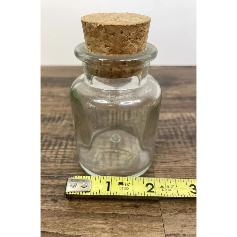 Lot Of 2 Vintage Clear 3